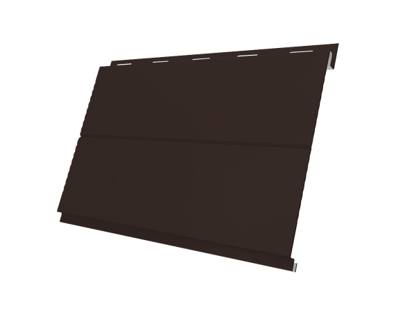 Металлический сайдинг Grand Line, Вертикаль Line 0.5 мм, Satin, RR 32