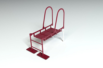 Парапетный мостик Roofsystems Prestige, H=600 мм, L=1500 мм RAL 3005