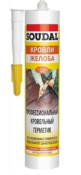 Герметик Soudal акриловый, Аквафикс, прозрачный, 300 мл