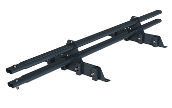 Снегозадержатель для фальцевой кровли Roofsystems Prestige Master фальц, 2 опоры, 2 трубы, овал 45х25, L=1500 мм, RAL 7024