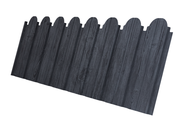 Профилированный лист GL C10 B, фигурный, 0.45 мм, Print Premium, Grey Wood TwinColor Профилированный лист GL C10 B, фигурный, 0.45 мм, Print Premium, Grey Wood TwinColor