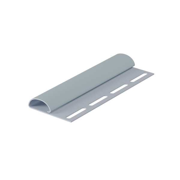 Финишная планка пвх, Docke, L=3000 мм серия Premium, цвет: голубика