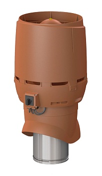 FLOW вентилятор Vilpe, ЕCo200 Р, 200/ ИЗ/ 500 мм кирпичный