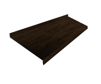 Отлив простой GL, 200 мм 0.45 мм, Print Elite, Antique Wood TwinColor, L= 3000 мм