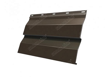 Металический сайдинг Grand Line, корабельная доска 0.5 мм, Satin Matt, RR 32