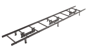Лестница кровельная Borge, для фальцевой кровли, L=2700 мм RR 32