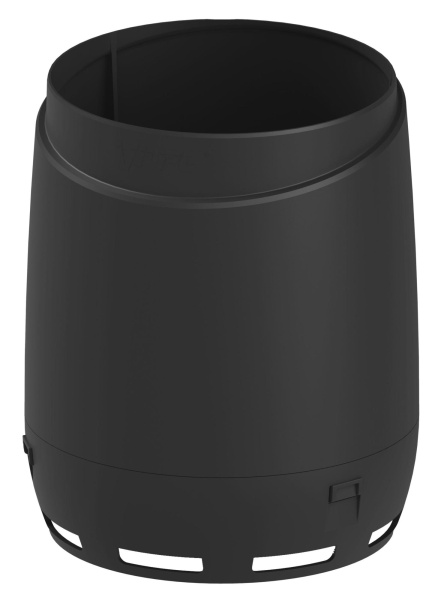 Колпак выхода канализации Vilpe Flow черный