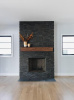 Сланец, 3D панель из камня, 350х180 мм, Modern Black Matt