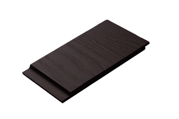 Фиброцементный сайдинг Бетэко Вудстоун клик 10 мм, 190х3000 мм цвет: RAL 8019