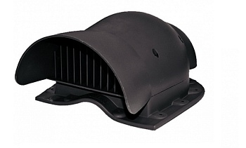 Кровельный вентиль Krovent KTV Wave, для металочерепицы черный