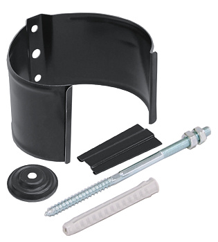 Кронштейн трубы на кирпич, Grand Line Ø 90 мм, RAL 7024