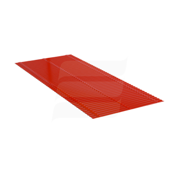 Eurovent VALLEY Q Ребристый желобок ендовы 500 х 2000 мм, цвет: красно-коричневый