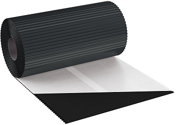 Самоклеющаяся аллюминиевая лента Eurovent FLEX STANDARD 300х5000 мм, цвет: антрацит