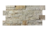 Кварцит, 3D панель из камня, 350х180 мм, Modern Beige Quartz