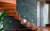 Кварцит, 3D панель из камня, 600х150 мм, Classic Black Quartz, 8 шт/уп