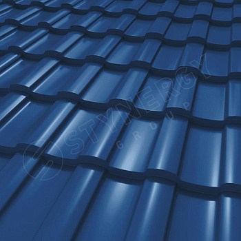 Металлочерепица Stynergy, Stella 0.5 мм, Corundum, RAL 5005