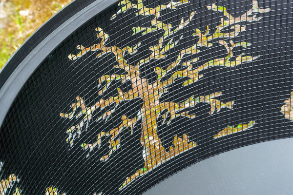 Костровая чаша с коническим дном, Ø1000, Н=700 мм, "Деревья"