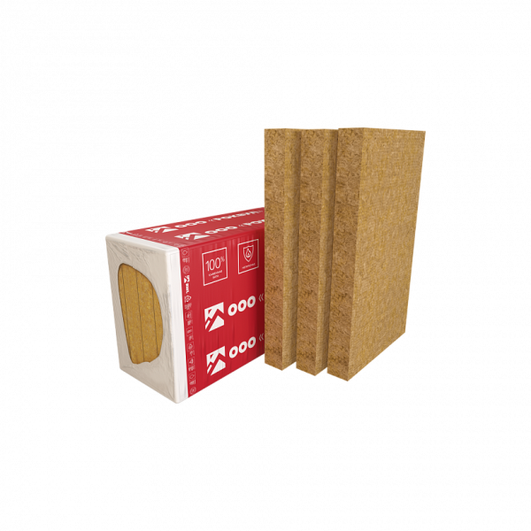 Rockwool Венти Баттс Д, 100х600х1000 мм, 3.6 м², 0.36 м³ уп