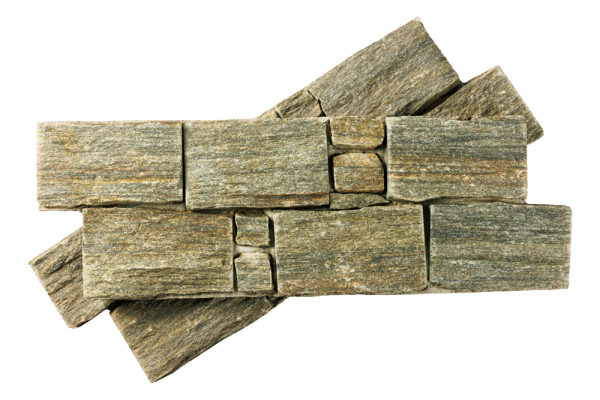 Кварцит, 3D панель из камня, 550х200 мм, Country Boston Blend