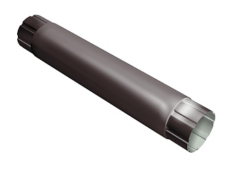 Труба круглая соединительная 1м, Grand Line Ø 90 мм PE, RR 32