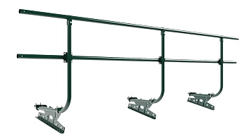 Ограждение кровельное для фальцевой кровли Borge, H=900 мм, L= 3000 мм RAL 6005