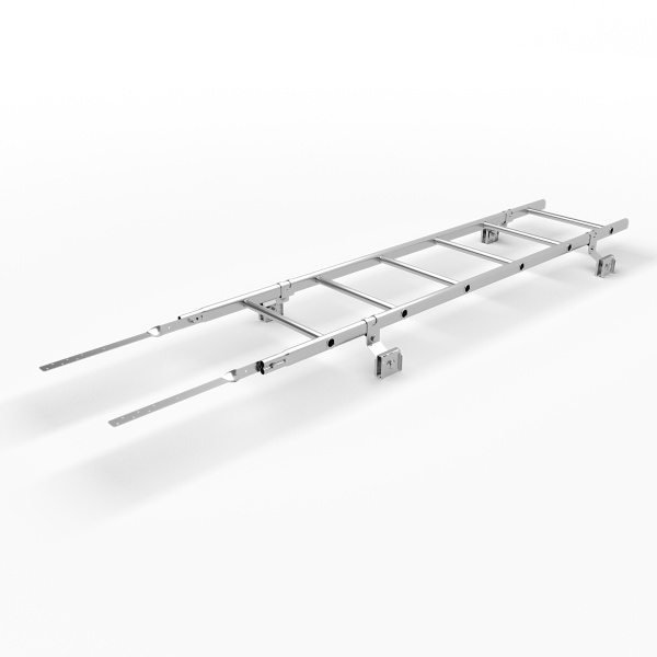 Лестница кровельная для фальцевой кровли Roofsystems Prestige 600 фальц, L=1800 мм zinc