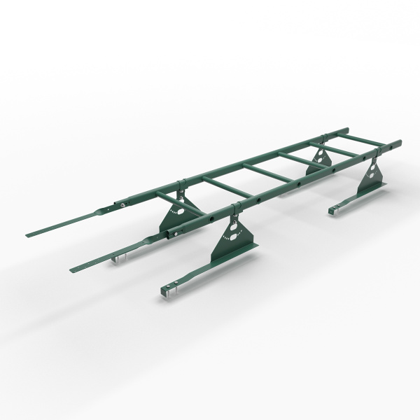 Лестница кровельная для натуральной черепицы Roofsystems Prestige 400 натур, L=1800 мм RAL 6005
