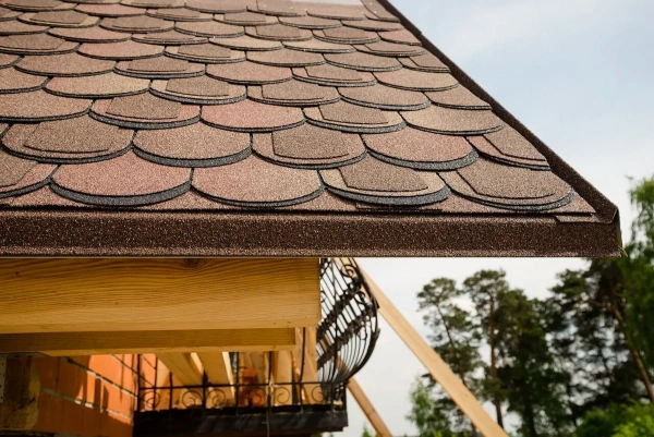 Битумная черепица Shinglas, Атлантика цвет: мадейра, 1,5 м2 / уп.