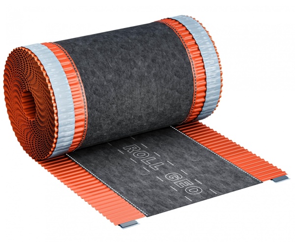 Аэроэлемент конька-хребта Eurovent ROLL GEO, 180х5000 мм, цвет: кирпичный