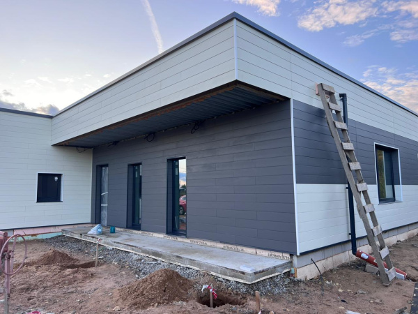 Панель FCSPRO, Smooth Click CL, целлюлоза, 10 мм, 190х3000 мм цвет: F54