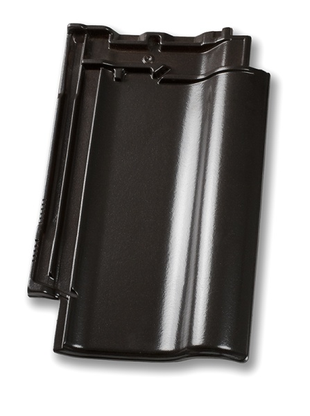 Керамическая черепица Nelskamp F 12, Мокко-коричневый