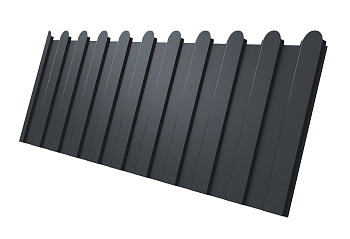 Профилированный лист GL C8 A, фигурный, 0.5 мм, Satin Matt, RAL 7024