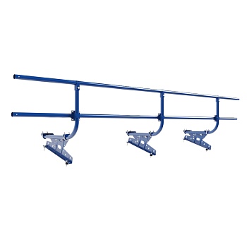 Ограждение кровельное для металлочерепицы Borge, H=600 мм, L= 3000 мм RAL 5005