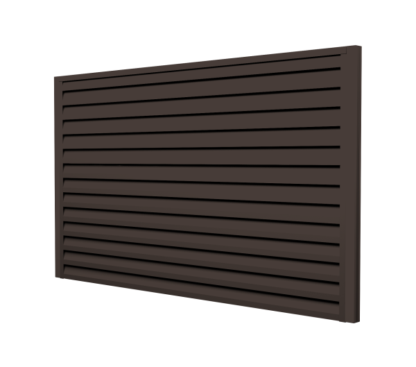 Ламель для забора жалюзи, Tokyo new, с пленкой 0.45 мм, Drap TX, RR 32