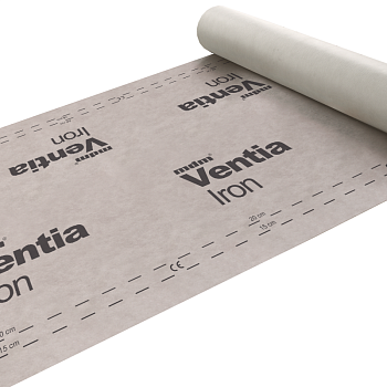 MDM Ventia Iron TT диффузионная мембрана с двумя зонами проклейки,1.5х50м, 75 м²