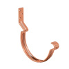 Крюк желоба короткий усиленный, Aquasystem Элит Ø 125 мм, медь