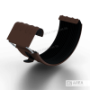 Соединитель желоба Ø125 мм, Металл Профиль Foramina Freeze, DarkBrown