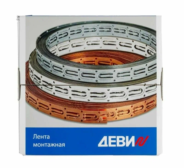 Лента монтажная, оцинкованная, 21 мм, L=5 метров Лента монтажная, оцинкованная, 21 мм, L=5 метров