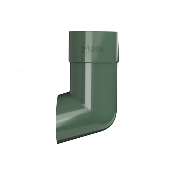 Слив трубы, Технониколь пвх, стандарт Ø82 мм, цвет: зеленый