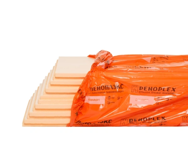 Пеноплэкс, Комфорт, 100х585х1185 мм, 2.7729 м², 0.2772 м³ уп