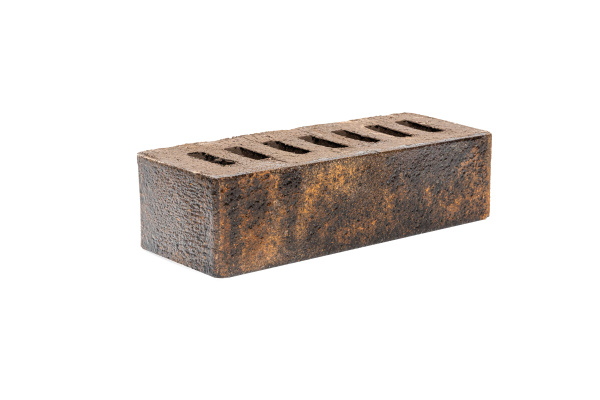 Кирпич облицовочный клинкерный Faber Jar 0.7НФ пустотелый, цвет: коричневый, Петроградский, М300, 250х85х65 мм