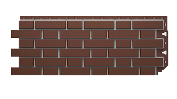 Фасадные панели Docke Флемиш, 1183х443 мм Standart, цвет: коричневый