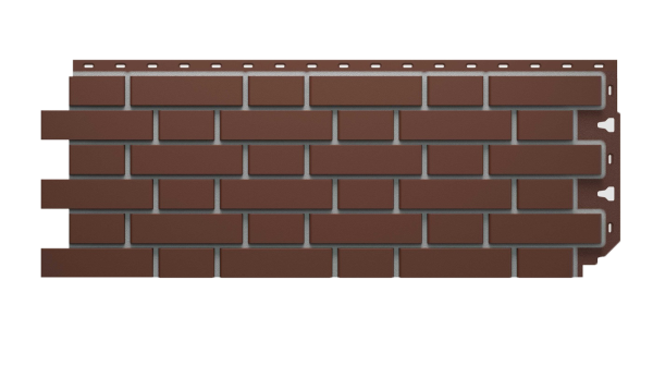 Фасадные панели Docke Флемиш, 1183х443 мм Standart, цвет: коричневый
