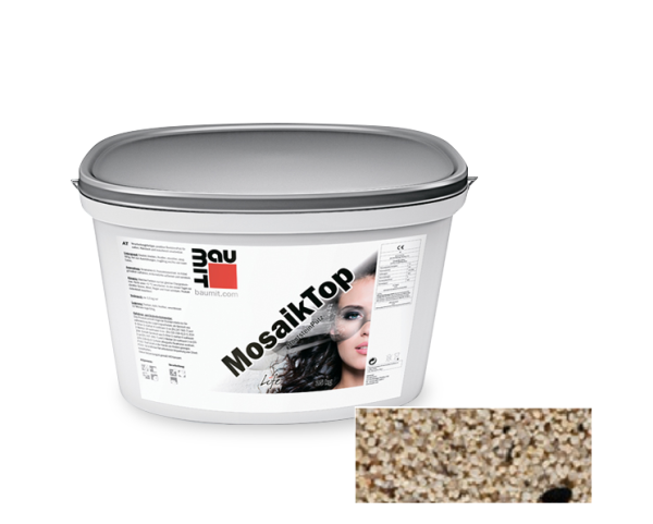 Штукатурка декоративная, Baumit MosaikTop, уп. 25 кг Natural line, 2 мм, M339 Castle