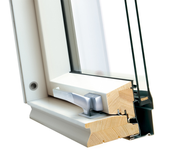 Мансардное окно Fakro,  55х78 см FTP-V U3, Дерево, однокамерный стеклопакет