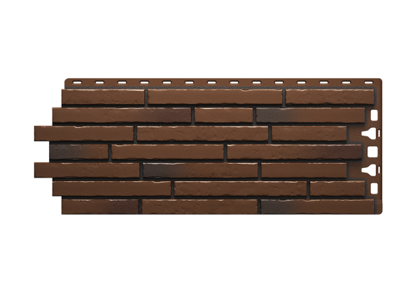 Фасадные панели Docke Klinker, 1103х432 мм Premium, цвет: Калахари