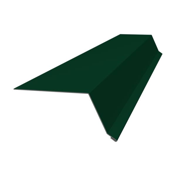 GL Планка капельник, 100х55 мм 0.4 мм, PE, RAL 6005, L=2000 мм