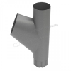 Тройник трубы Ø100 мм, Металл Профиль Foramina Freeze, Grey