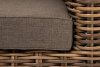 Кресло плетеное из искусственного ротанга, Палермо, цвет: соломенный