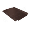 Фальцевая кровля Stynergy, Smart Фальц Pro 0.5 мм, Corundum Matt, RAL 8017